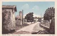 Bougé-Chambalud - Entrée du Village