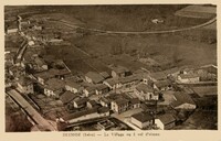 Le Village vu à vol d'oiseau
