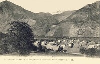 Le Bourg-d'Oisans - vue Générale et les Grande Rousses