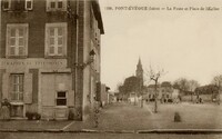 La Poste et Place de l'Eglise