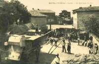 Revel-Tourdan - Le Battage du Blé