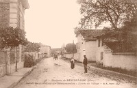 Saint-Barthélemy - Entrée du Village
