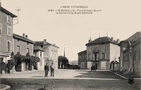 Place Château . Bayard La Gendarmerie. Ecole Nationale
