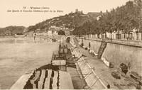 Les Quais et L'Ancien Château-Fort de la Bâtie