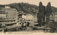 Vue sur la Gère à Saint-Martin