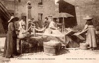 Foncine-le-Bas - Un Coin ou l'on Bavarde -lavandières