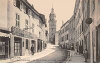 La Rue de Bresse et L'Eglise