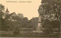 Le Monument  et l'Eglise