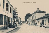 Luxey - Rue principale