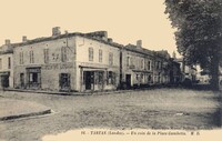 Tartas - Un coin de la Place Gambetta