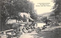 L'ISLE-sur-SEREIN  - Un Coin de la Rivière -Près des Vannes