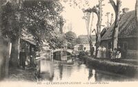 La CROIX-SAINT-LEUFROY  - Le Lavoir du Chêne
