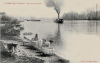 SAINT-PIERRE du VAUVRAY  - Quai des Lavandières