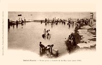 SAINT-PIERRE - Scène prise à L'entrée de la Roxelane -Laveuses