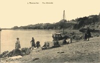 TONNEINS  - Vue générale -Lavandières