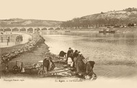 AGEN - La Garonne Lavandières