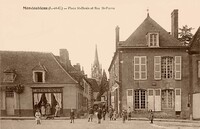 Mondoubleau - Place St-Denis et Rue St-Pierre