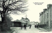 Arrivée par la Route de la Pâquelais