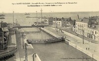 Entrée - Perspective des Ecluses et de l'Avant-Port