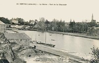 La Sèvre . Port de la Chaussée