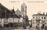 Le Marché Couvert et Hôtel des Postes