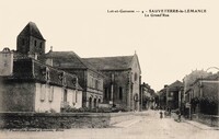 Sauveterre-la-Lémance - La Grande Rue