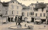 La Place du Marché et les Cornières