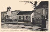 Lherm - Monument aux Morts - Place de la Mairie