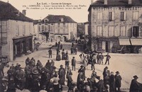 Limogne-en-Quercy - Avant L'Ouverture du Marché aux Truffes
