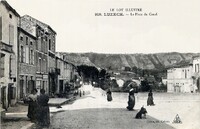 Luzech - La Place Du Canal