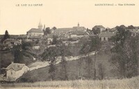 Sousceyrac-en-Quercy - vue Générale