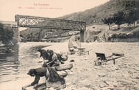 Le Pont Métallique - Lavandières