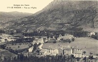 Le Rozier - Vue sur l'Eglise