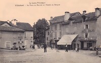 La Place du Portalet et l'Entrée du Bousquet
