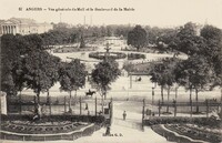 Vue Générale du Mail et du Boulevard de la Mairie