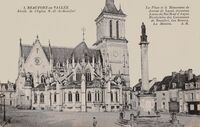Beaufort-en-Anjou - Abside de L'Eglise