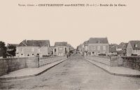Châteauneuf-sur-Sarthe - Arrivée Route de la Gare