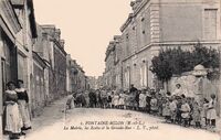 La Mairie les Ecoles et la Grande Rue