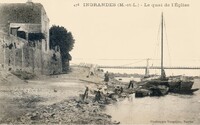 Ingrandes-Le Fresne sur Loire - Le quai de L'Eglise - Lavandières