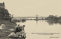 Saint-Florent-le-Viel - Mauges-sur-Loire - Panorama de la Loire et du Pont -Lavandières