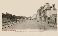 Saumur - Avenue de la Gare d'Orleans
