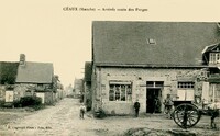 Céaux - Arrivée Route des Forges