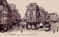 Rue du Bassin et rue Gambetta