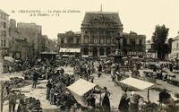 La Place du Château et le Théâtre