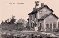 Gouville sur Mer - La Gare