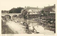 Vue sur le Couesnon- Lavandières