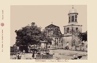 Le Marin - La Place de l'Église du Marin