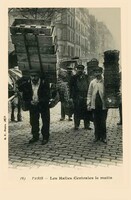 Porteurs des Halles Centrales le matin