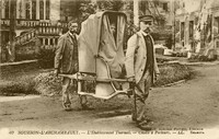 Porteurs . Chaise à Porteurs