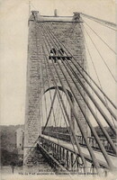 Pile du Pont suspendu du Bonhomme